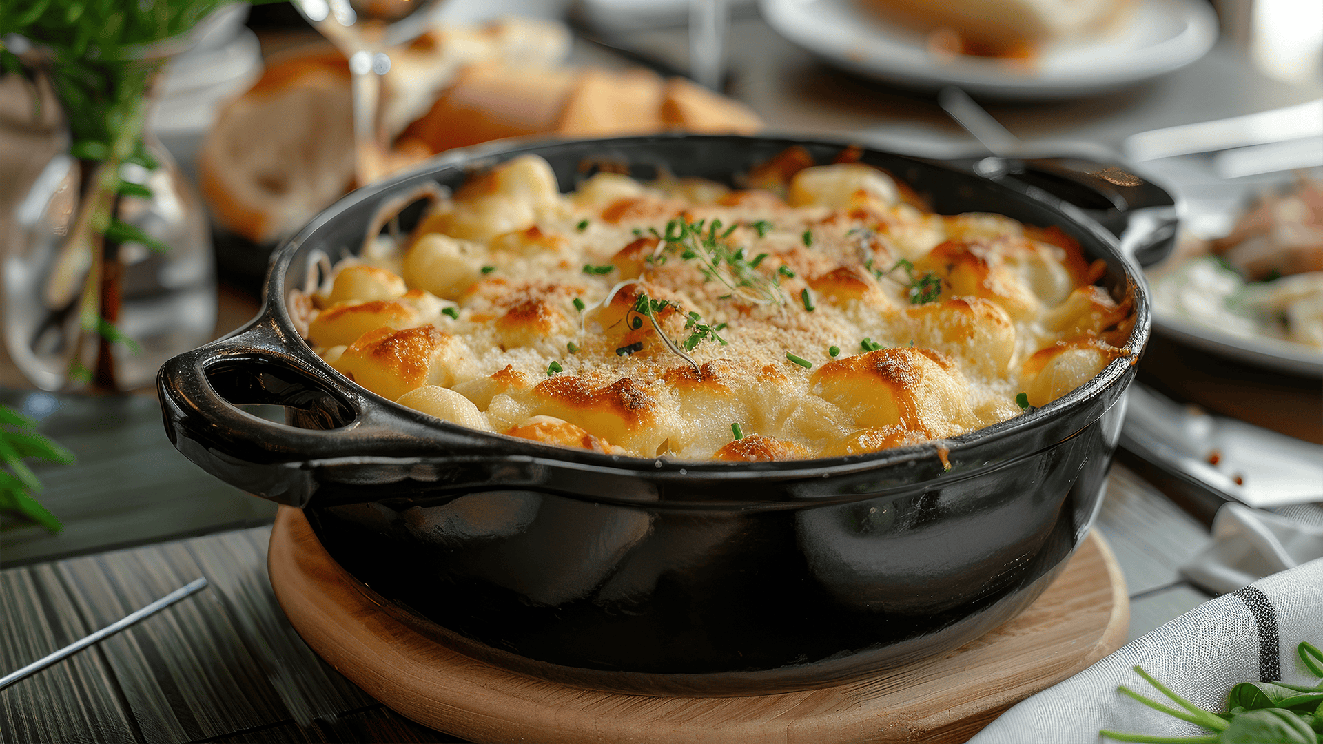Historical Mac and Cheese pie