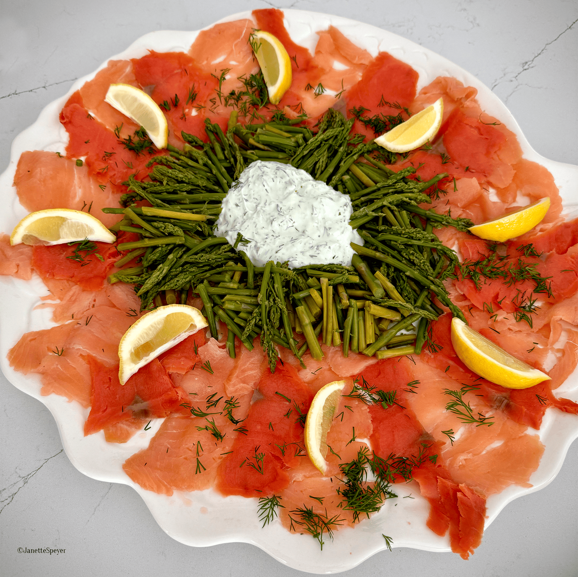 Smoked Salmon Party Platter