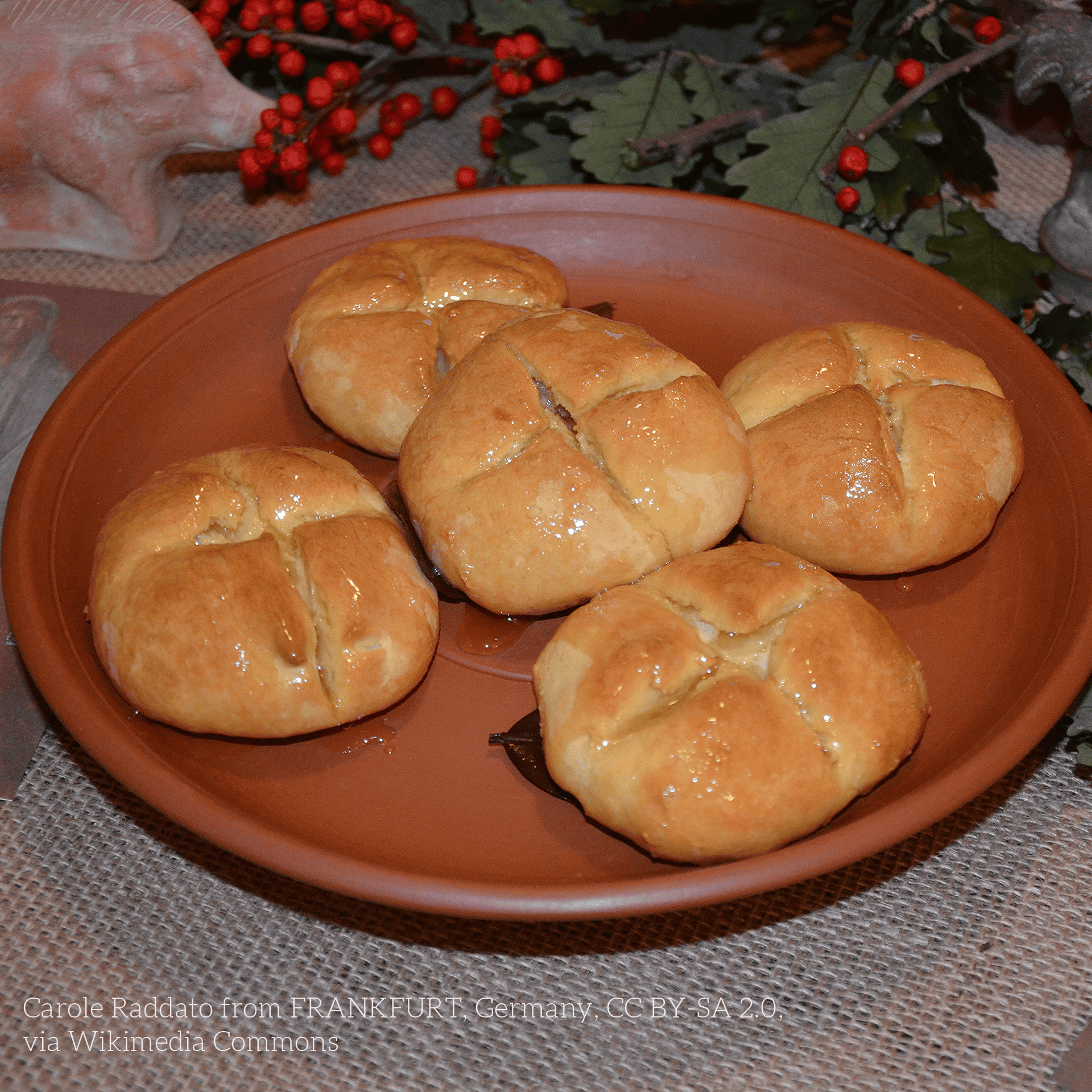 Ancient Roman Cheesecake - Libum