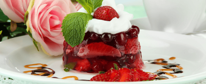 Gelatin Desserts — Berry Jell-O mold