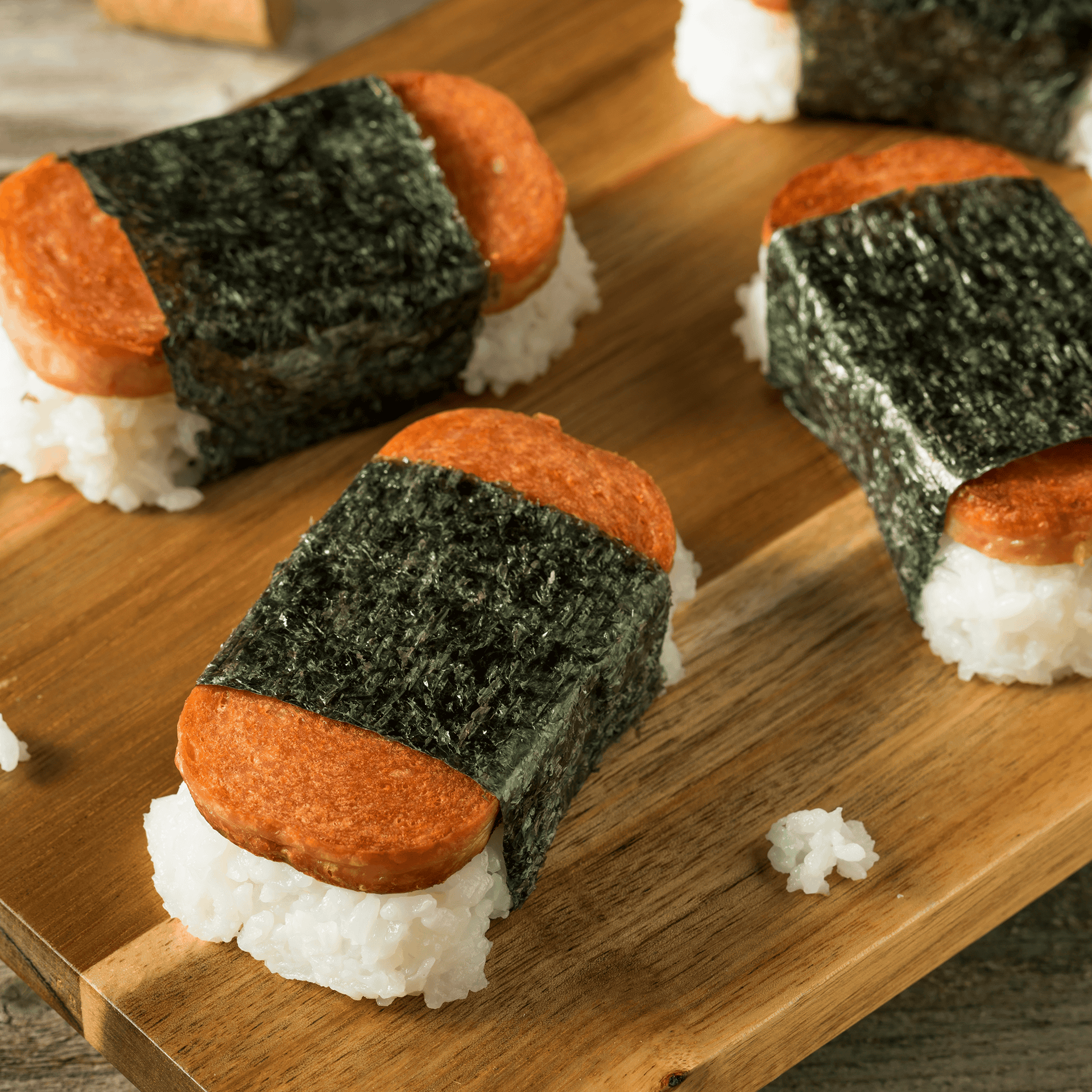 Hawaiian Luau Spam Musubi
