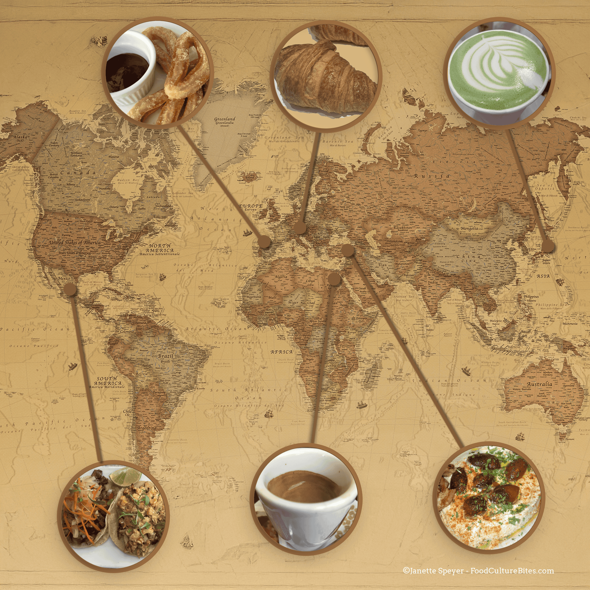 Your Menu Is A Map of Human Migration